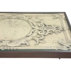 Grey Metal Vintage Accent Table (Set of 3) by Litton Lane -Outlet Litton Lane Store black gray litton lane coffee tables 81475 44 1000