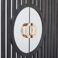 Black Wood Contemporary Cabinet by Litton Lane -Outlet Litton Lane Store black litton lane accent cabinets 040068 a0 1000