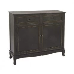 Black Wood Traditional Cabinet by Litton Lane -Outlet Litton Lane Store black litton lane accent cabinets 96371 40 1000