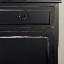 Black Wood Traditional Cabinet by Litton Lane -Outlet Litton Lane Store black litton lane accent cabinets 96371 a0 1000