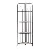 51 in. Black Metal Modern 4 Shelf Bakers Rack by Litton Lane 1 51 in. Black Metal Modern 4 Shelf Bakers Rack by Litton Lane -Outlet Litton Lane Store black litton lane baker s racks 040621 64 1000