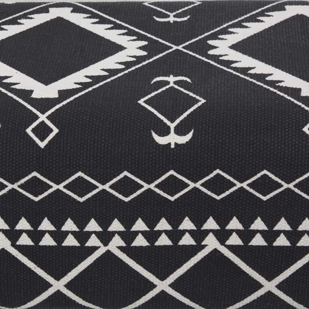 Black Upholstered Bench 18 in. x 33 in. x 15 in. by Litton Lane 5 Black Upholstered Bench 18 in. x 33 in. x 15 in. by Litton Lane - Image 3