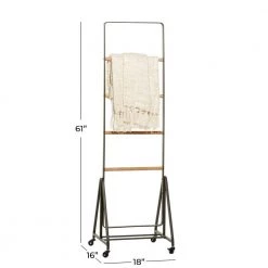 61 in. Black Industrial Metal Ladder by Litton Lane -Outlet Litton Lane Store black litton lane bookcases bookshelves 63622 76 1000