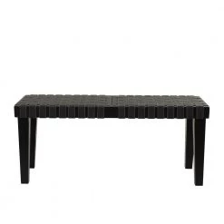 Black Birch Rustic Bench 44 In. x 16 In. x 20In. by Litton Lane