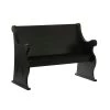 Black Farmhouse Wood Storage Bench 36 in. x 50 in. x 24 in. by Litton Lane -Outlet Litton Lane Store black litton lane dining benches 22694 64 1000