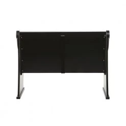 Black Farmhouse Wood Storage Bench 36 in. x 50 in. x 24 in. by Litton Lane -Outlet Litton Lane Store black litton lane dining benches 22694 66 1000