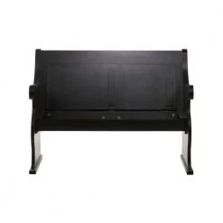 Black Farmhouse Wood Storage Bench 36 in. x 50 in. x 24 in. by Litton Lane -Outlet Litton Lane Store black litton lane dining benches 22694 77 1000