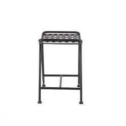 Black Farmhouse Bench 21 in. x 24 in. x 14 in. by Litton Lane -Outlet Litton Lane Store black litton lane dining benches 42894 4f 1000