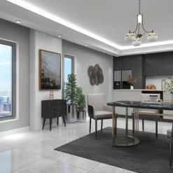 Black Wood Modern Chest by Litton Lane -Outlet Litton Lane Store black litton lane sideboards buffet tables 96394 1f 1000