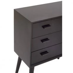 Black Wood Modern Chest by Litton Lane -Outlet Litton Lane Store black litton lane sideboards buffet tables 96394 a0 1000