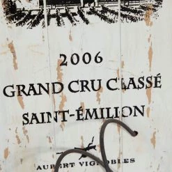 8 in. W x 30 in. H Vintage White and Burgundy Red-Bottle Board Wine Rack and Glass Holder (Set of 2) by Litton Lane -Outlet Litton Lane Store black litton lane wine racks 55941 4f 1000