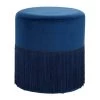 16 in. Blue Wood Traditional Stool by Litton Lane -Outlet Litton Lane Store blue litton lane bar stools 53745 64 1000