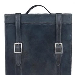 4-Bottle Blue Leather Modern Wine Holder by Litton Lane 10 4-Bottle Blue Leather Modern Wine Holder by Litton Lane -Outlet Litton Lane Store blue litton lane wine racks 041329 40 1000