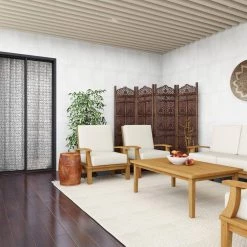 14 in. Copper Cylinder Aluminum Drum Shaped End Table with Hammered Design by Litton Lane -Outlet Litton Lane Store bronze litton lane end side tables 31332 fa 1000