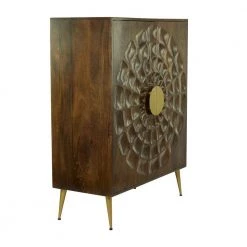 Brown Wood Contemporary Cabinet by Litton Lane -Outlet Litton Lane Store brown litton lane accent cabinets 040127 c3 1000