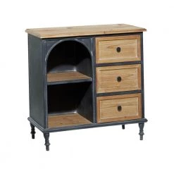 Brown Farmhouse Wood Cabinet by Litton Lane