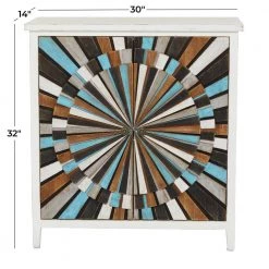 Brown Wood Farmhouse Cabinet by Litton Lane -Outlet Litton Lane Store brown litton lane accent cabinets 041624 76 1000