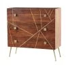 Brown Metal Modern Cabinet by Litton Lane -Outlet Litton Lane Store brown litton lane accent cabinets 22814 64 1000