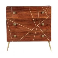 Brown Metal Modern Cabinet by Litton Lane -Outlet Litton Lane Store brown litton lane accent cabinets 22814 c3 1000