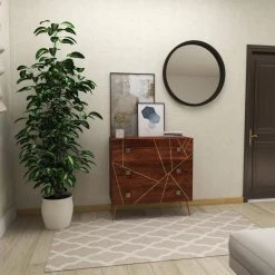 Brown Metal Modern Cabinet by Litton Lane -Outlet Litton Lane Store brown litton lane accent cabinets 22814 d4 1000