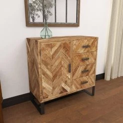 Brown Wood Contemporary Cabinet by Litton Lane -Outlet Litton Lane Store brown litton lane accent cabinets 28736 fa 1000