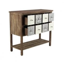 Brown Wood Farmhouse Cabinet by Litton Lane -Outlet Litton Lane Store brown litton lane accent cabinets 42971 1f 1000