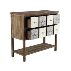 Brown Wood Farmhouse Cabinet by Litton Lane -Outlet Litton Lane Store brown litton lane accent cabinets 42971 77 1000