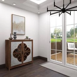 Brown Farmhouse Wood Cabinet by Litton Lane -Outlet Litton Lane Store brown litton lane accent cabinets 77903 40 1000