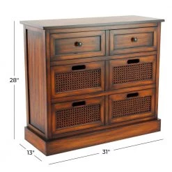 28 in. x 31 in. x 13 in. Brown Wood Traditional Storage Unit by Litton Lane -Outlet Litton Lane Store brown litton lane accent cabinets 90628 c3 1000