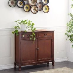 Brown Wood Traditional Cabinet by Litton Lane -Outlet Litton Lane Store brown litton lane accent cabinets 96372 31 1000