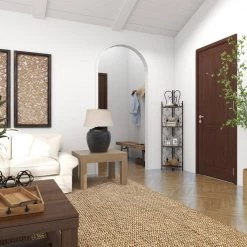 66 in. Metal Farmhouse 4 Shelf Bakers Rack in Brown by Litton Lane 19 66 in. Metal Farmhouse 4 Shelf Bakers Rack in Brown by Litton Lane -Outlet Litton Lane Store brown litton lane baker s racks 69873 fa 1000