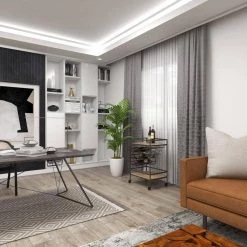 30 in. Brown Wood Industrial Bar Cart by Litton Lane -Outlet Litton Lane Store brown litton lane bar carts 48673 1f 1000