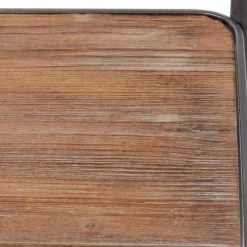 30 in. Brown Wood Industrial Bar Cart by Litton Lane -Outlet Litton Lane Store brown litton lane bar carts 48673 a0 1000