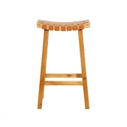 18 in. Brown Rustic Wood Stool by Litton Lane -Outlet Litton Lane Store brown litton lane bar stools 35891 c3 1000