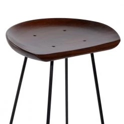 17 in. Brown Metal Rustic Bar Stool by Litton Lane -Outlet Litton Lane Store brown litton lane bar stools 62948 44 1000