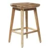 24 in. Brown Mango Wood Contemporary Counter Stool by Litton Lane -Outlet Litton Lane Store brown litton lane bar stools 80611 64 1000