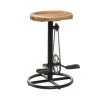 25 in. Brown Industrial Metal Counter Stool by Litton Lane -Outlet Litton Lane Store brown litton lane bar stools 80614 64 1000