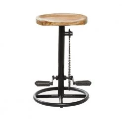 25 in. Brown Industrial Metal Counter Stool by Litton Lane 12 25 in. Brown Industrial Metal Counter Stool by Litton Lane -Outlet Litton Lane Store brown litton lane bar stools 80614 e1 1000