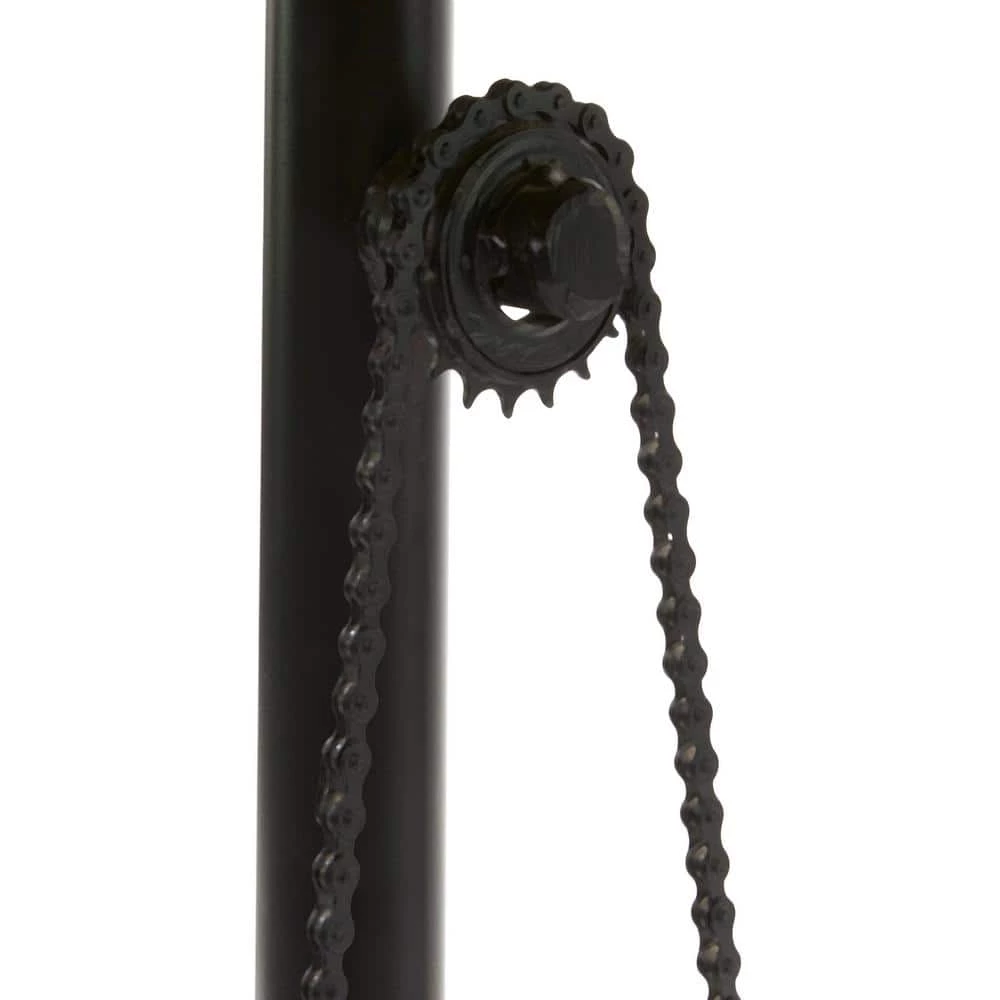 25 in. Brown Industrial Metal Counter Stool by Litton Lane 9 25 in. Brown Industrial Metal Counter Stool by Litton Lane - Image 7