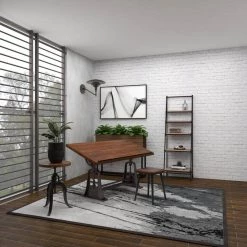 17 in. Brown 29 in. H Round Metal Accent Table by Litton Lane -Outlet Litton Lane Store brown litton lane bar stools 88581 44 1000