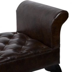 Brown Traditional Bench 25 in. x 53 in. x 18 in. by Litton Lane -Outlet Litton Lane Store brown litton lane bedroom benches 56602 44 1000