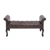 Brown Traditional Bench 25 in. x 53 in. x 18 in. by Litton Lane