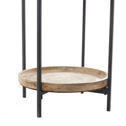 43 in. Brown Wood Traditional 3 Shelf Shelving Unit by Litton Lane -Outlet Litton Lane Store brown litton lane bookcases bookshelves 041439 77 1000