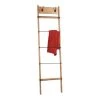 76 in. Brown Wood Ladder by Litton Lane -Outlet Litton Lane Store brown litton lane bookcases bookshelves 43412 64 1000