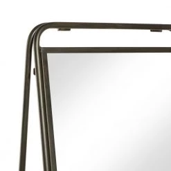 65 in. Brown Metal Industrial 2 Shelf Shelving Unit by Litton Lane -Outlet Litton Lane Store brown litton lane bookcases bookshelves 43440 44 1000