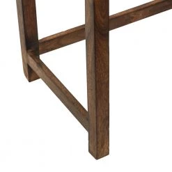 14 in. Brown Rectangle Wood Handmade Intricately Carved Floral End Table with 2-Pieces by Litton Lane -Outlet Litton Lane Store brown litton lane coffee tables 22363 1d 1000