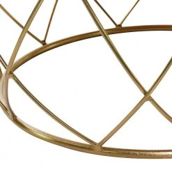 Set of 2 Brown Metal Contemporary Accent Table, 22 in. x 29 in. by Litton Lane -Outlet Litton Lane Store brown litton lane coffee tables 74338 fa 1000