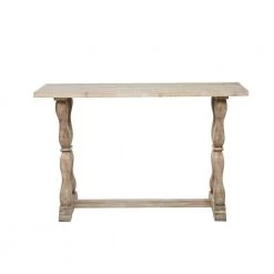 32 in. Brown Wood Farmhouse Console Table by Litton Lane -Outlet Litton Lane Store brown litton lane console tables 040353 66 1000