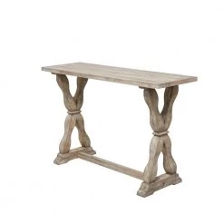 32 in. Brown Wood Farmhouse Console Table by Litton Lane -Outlet Litton Lane Store brown litton lane console tables 040353 c3 1000