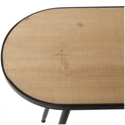 30 in. Black Metal Industrial Console Table by Litton Lane 15 30 in. Black Metal Industrial Console Table by Litton Lane -Outlet Litton Lane Store brown litton lane console tables 041636 44 1000